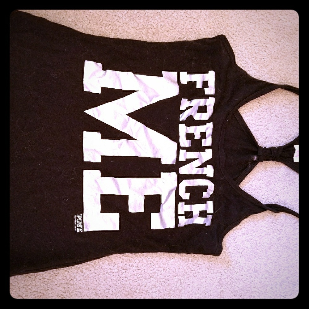 Victoria secret pink tank.